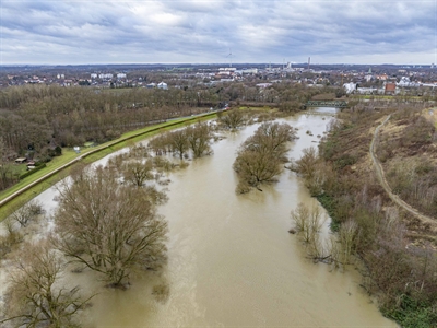 Lippe-Hochwasser © Andreas Fritsche/EGLV