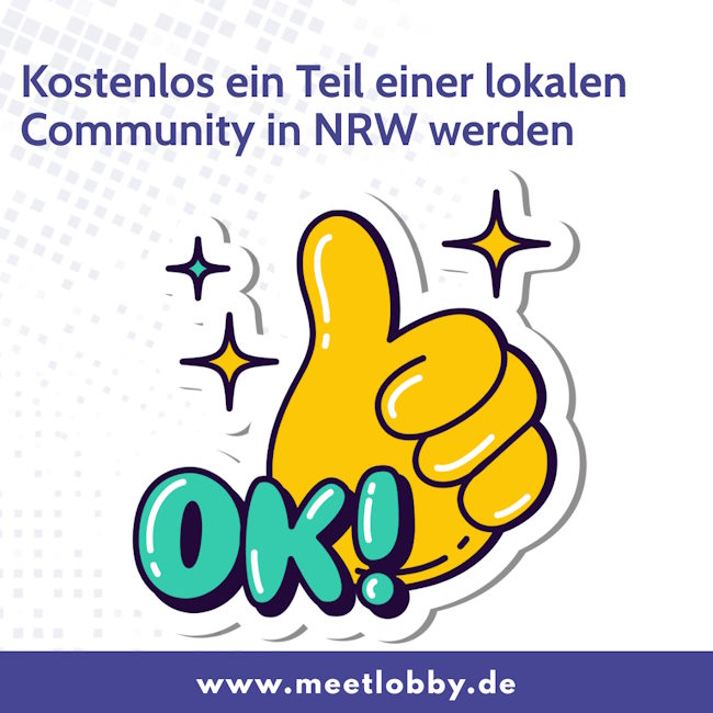 MeetLobby: Werde kostenlos Mitglied und entdecke eine lebendige Nachbarschaft in NRW